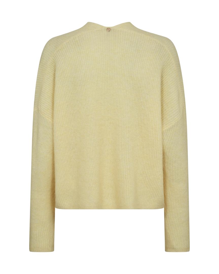 Mos Mosh Thora Relax Knit Cardigan French Vanilla