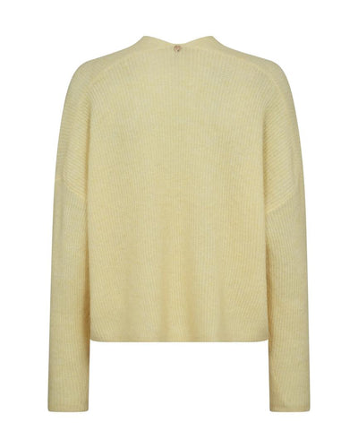 Mos Mosh Thora Relax Knit Cardigan French Vanilla