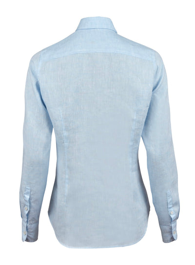 Stenströms Sofie Light Blue Linen Shirt