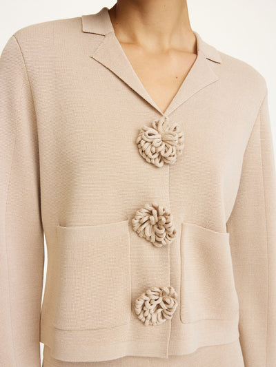 By Malene Birger Rosa Cardigan Ecovero