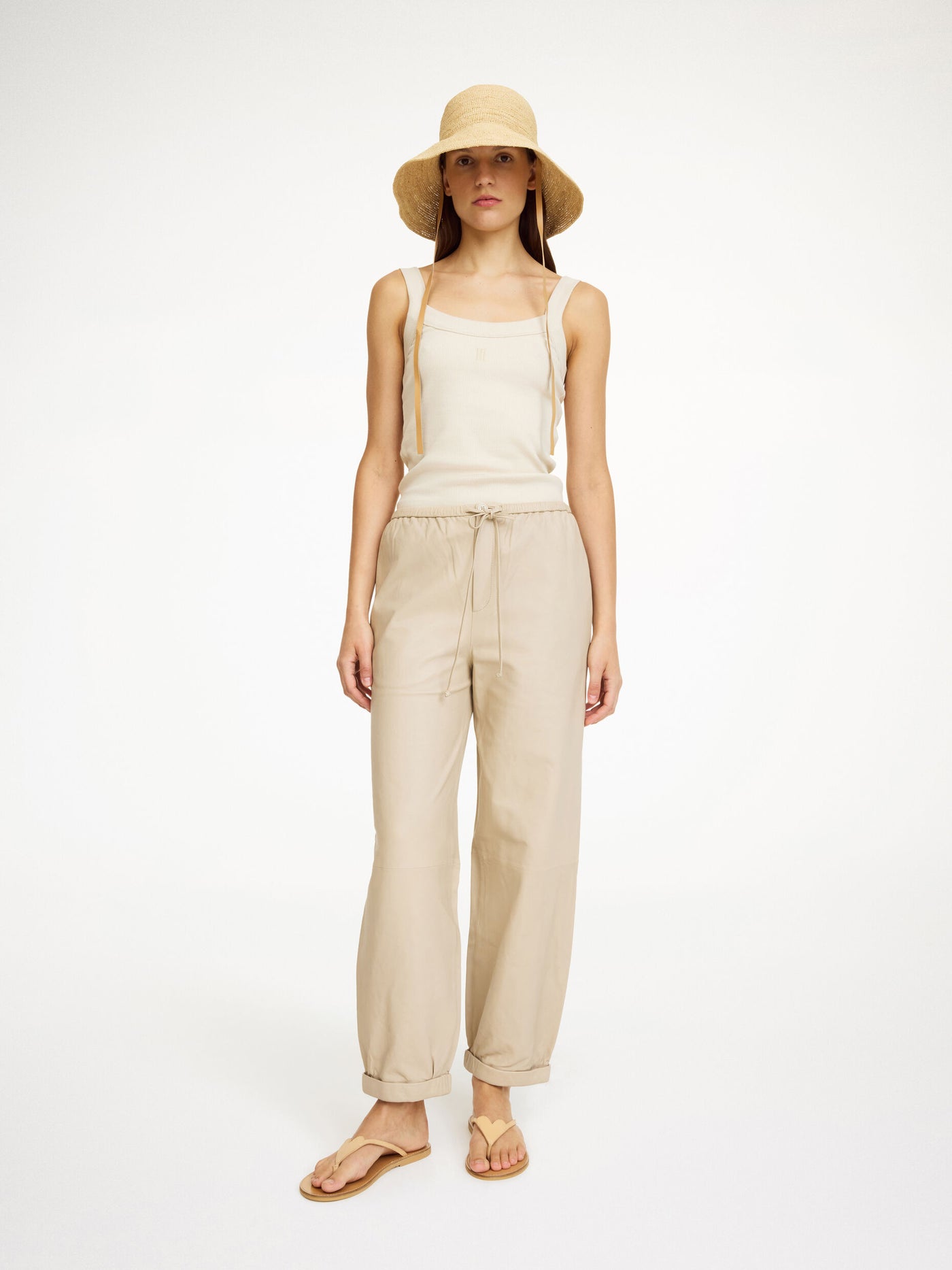 By Malene Birger Joanni Leather Trousers