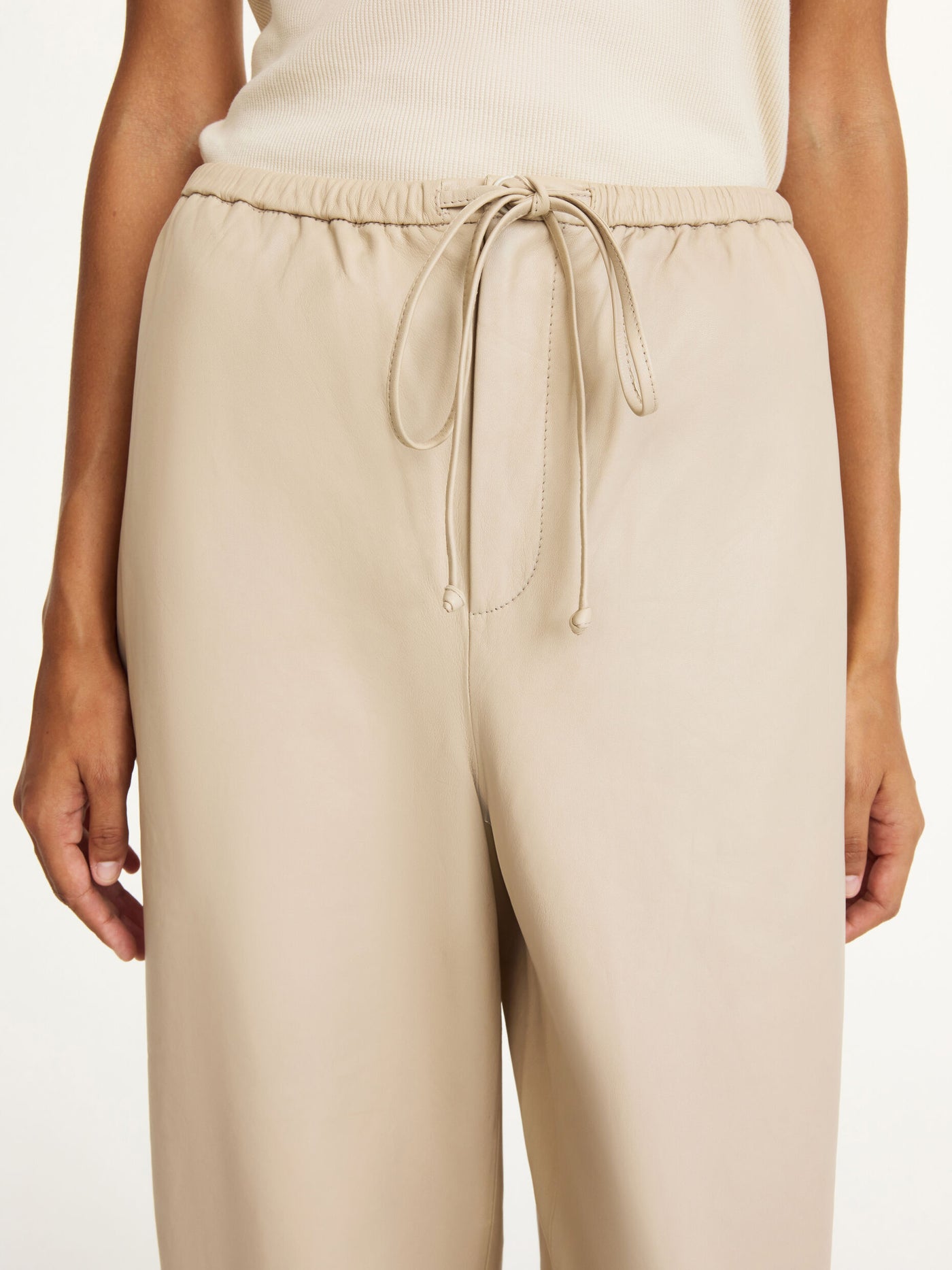 By Malene Birger Joanni Leather Trousers