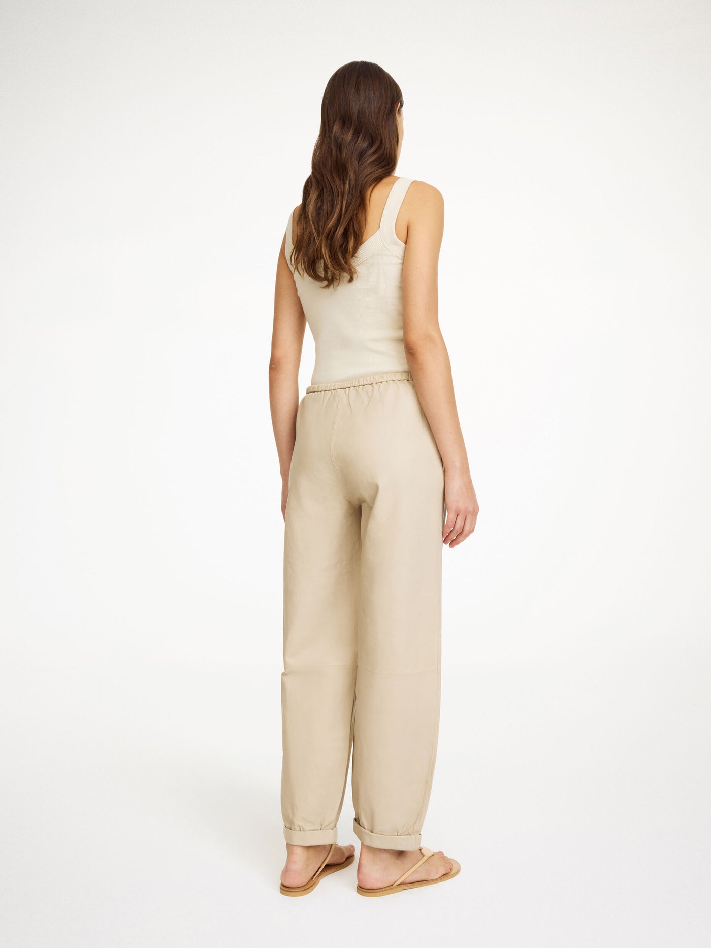 By Malene Birger Joanni Leather Trousers