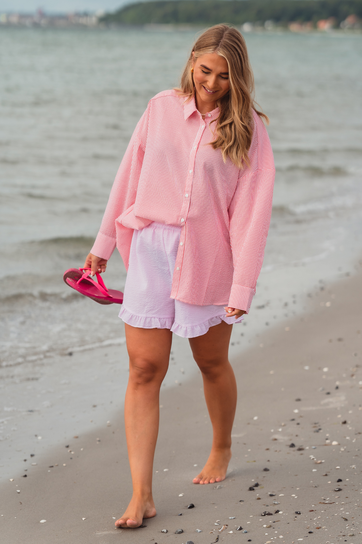 A-View Sonja Shorts pink/white