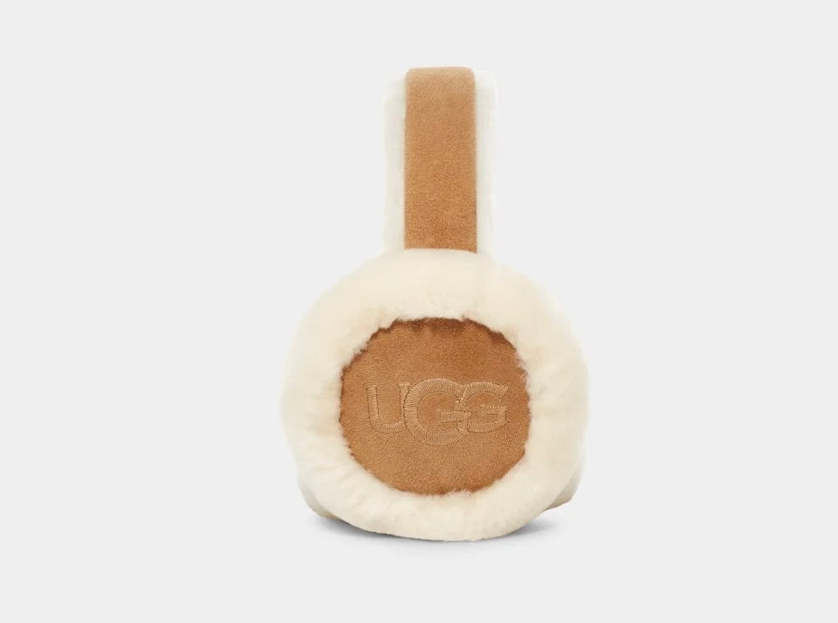 Ugg Embroidered Earmuff  Chestnut
