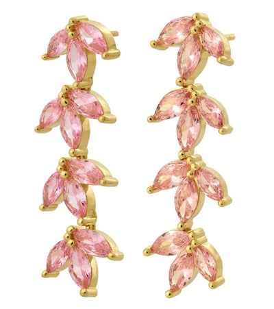 Edblad Laurel Earrings Pink Gold