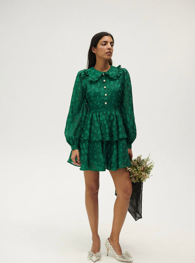Custommade Juma Ultraminen Green Dress