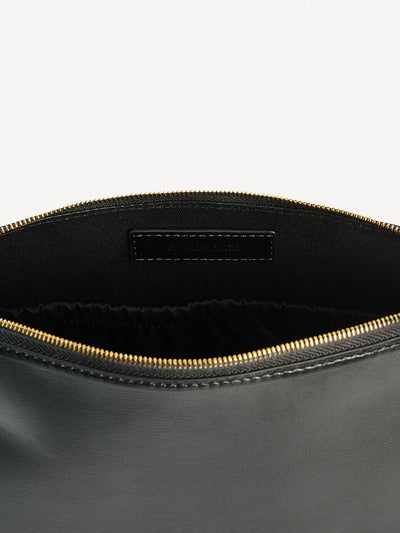 By Malene Birger Aya Medium Cosmetics Case Leather Black
