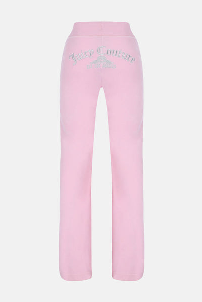 Juicy Couture Arched Metallic Layla Pant Cherry Blossom