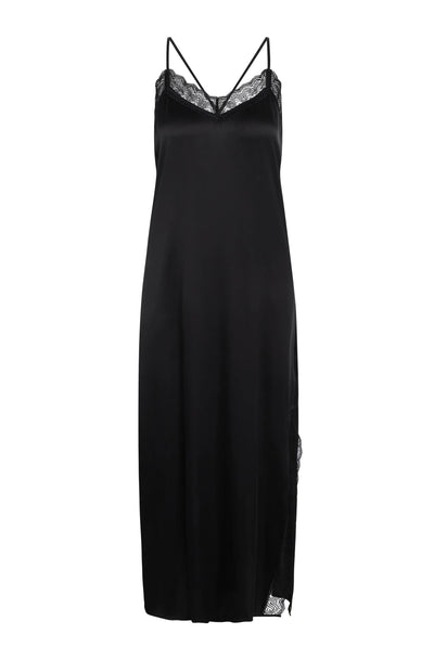 Bruuns Bazaar Willow Silk Inelas Dress Black